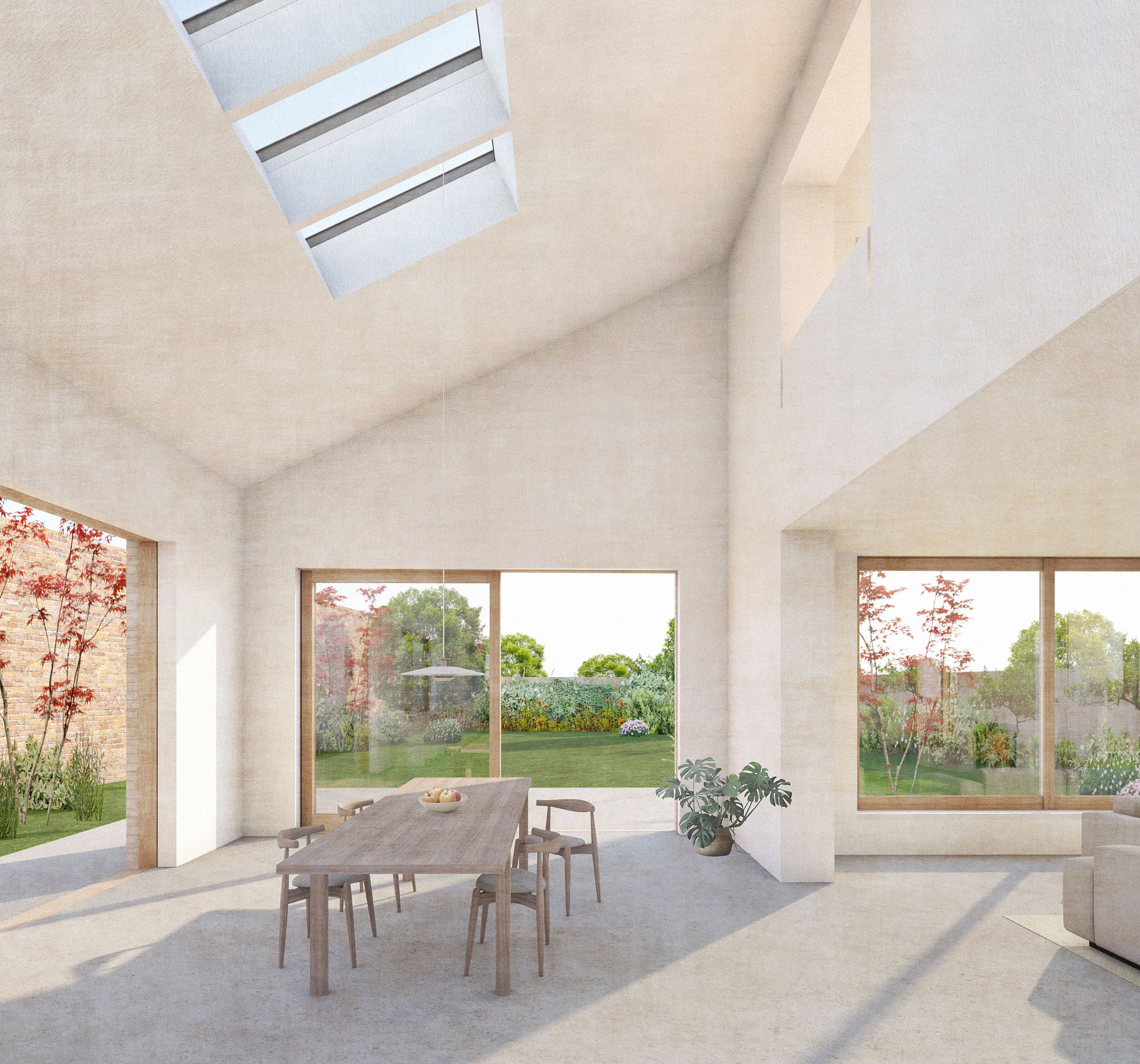 Erbar Mattes Architects Wimbledon custom new build contemporary modern house conservation area